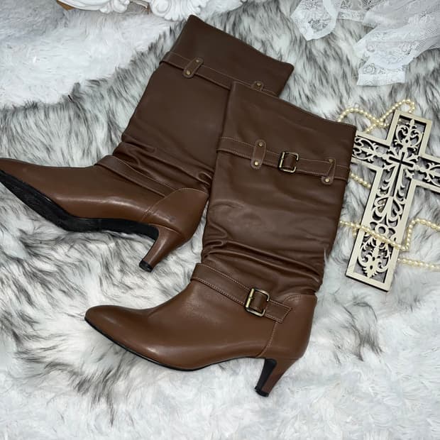 빈티지 브라운 부츠