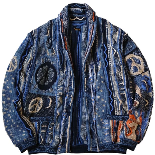 캐피탈 보로 가디건 네이비