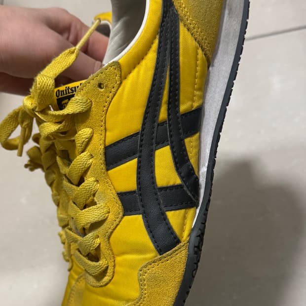 오니츠카타이거 세라노 옐로우 노랑 스니커즈 운동화 신발