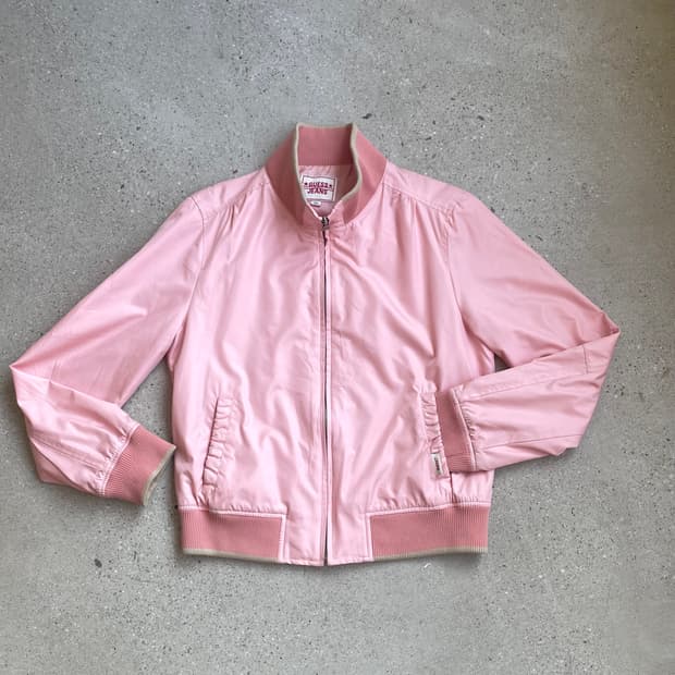 00s 두산 게스 사틴 블루종