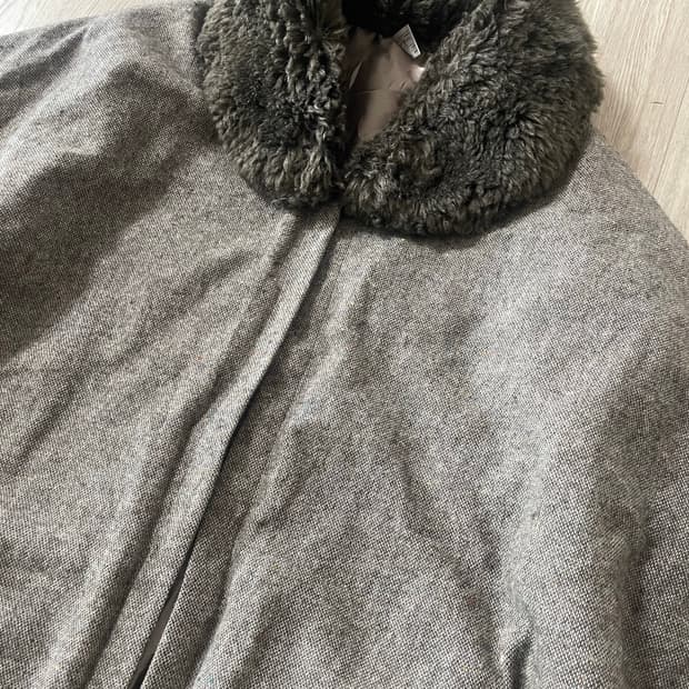 일본 모리 케이프 털 탈부착 가능