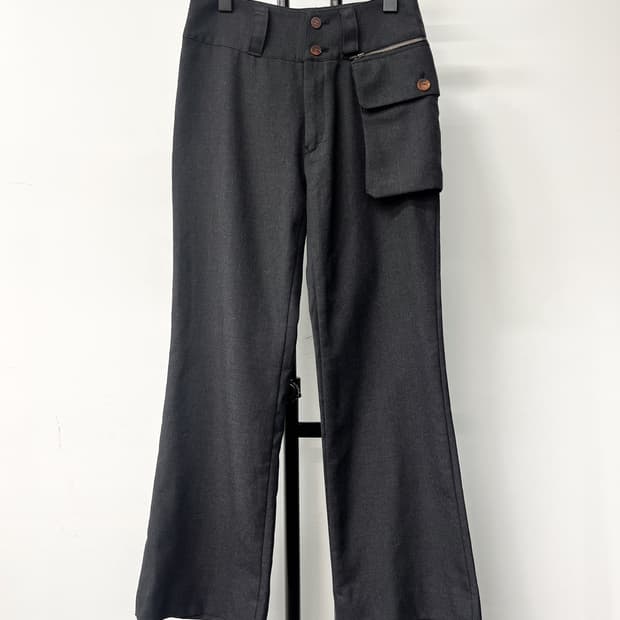 오존 커뮤니티 사이드 빅 포켓 팬츠