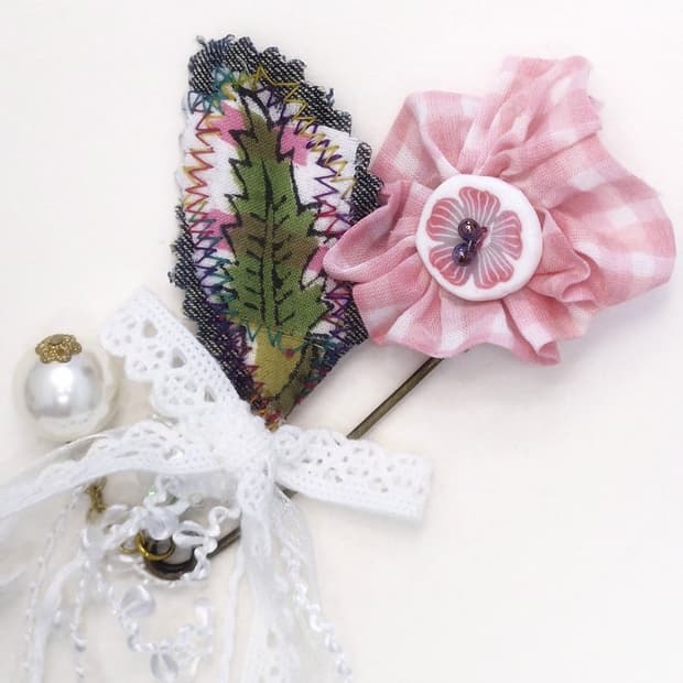 [브로치] Soft Sharon fabric brooch