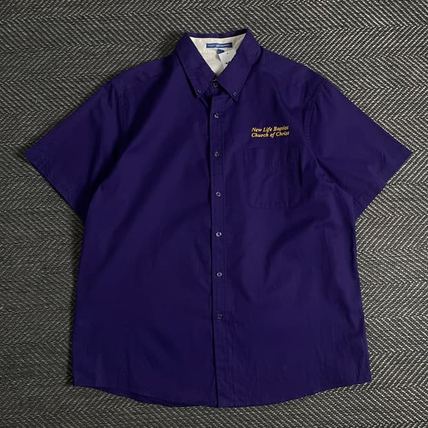 USA 오리지날 빈티지 박시핏 워크 셔츠o 3284