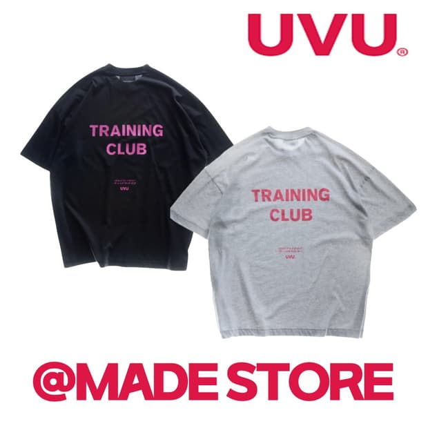 UVU 트레이닝클럽 반팔 티셔츠