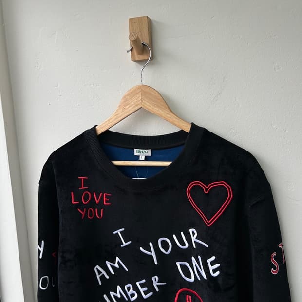 15999 - 겐조 멀티 로고 맨투맨