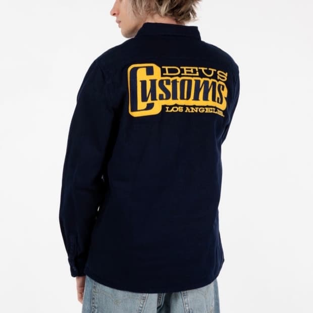 데우스 마키나 스트라이프 셔츠