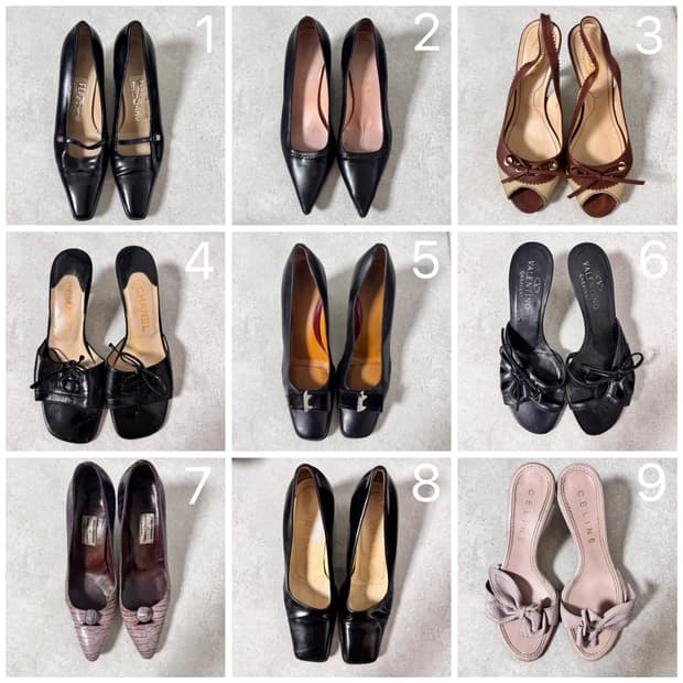 샤넬 프라다 셀린느 등 명품 구두