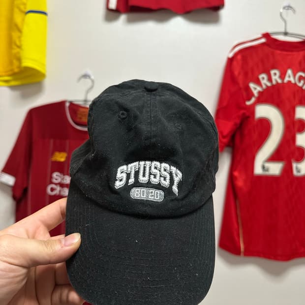 스투시 스펠아웃 볼캡