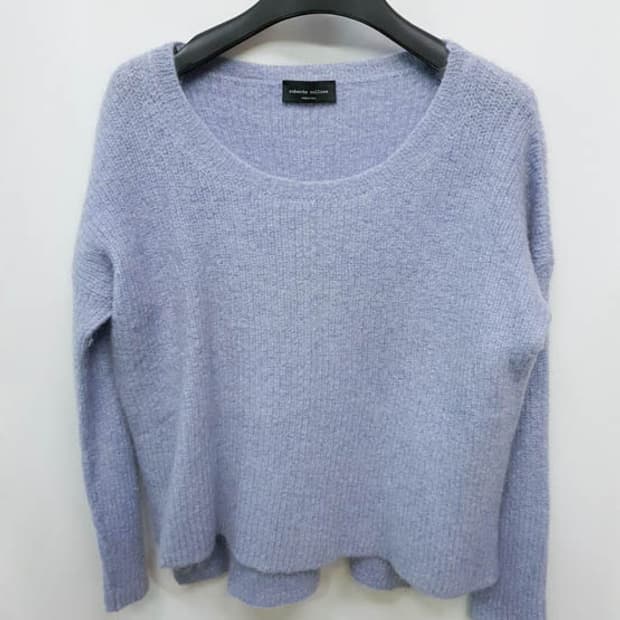 [robert colina] 로베르토 콜리나 알파카 모헤어 여성니트 프리