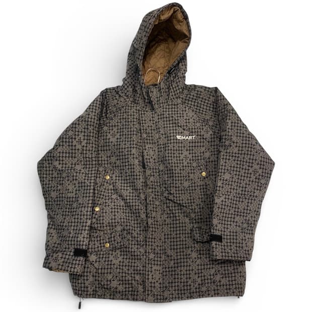 JOE ROCKET 패턴 후드 패딩 자켓 / 빈티지 아웃도어