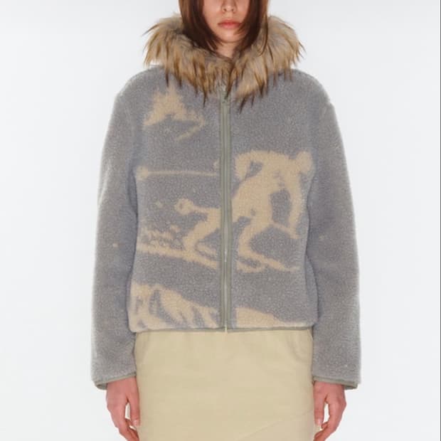 오픈와이와이 open yy 후리스 후디 자켓 집업 민트