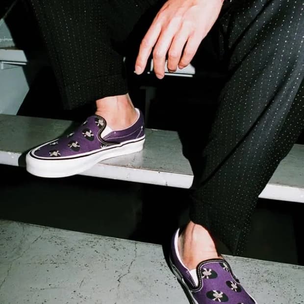 와코마리아 반스 클래식 슬립온 퍼플 255