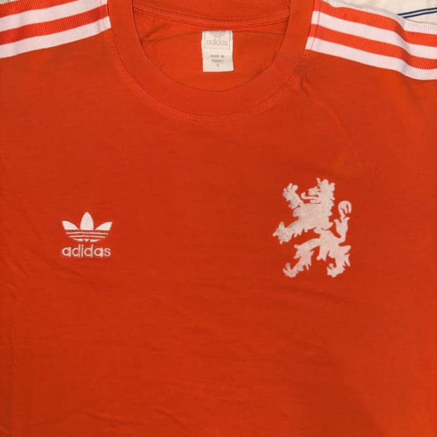 아디다스 06 월드컵 네덜란드 국대 티셔츠 S