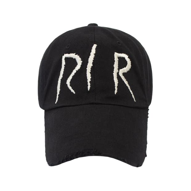 리파이너 RIR 디스트로이드 워시드 볼캡 블랙