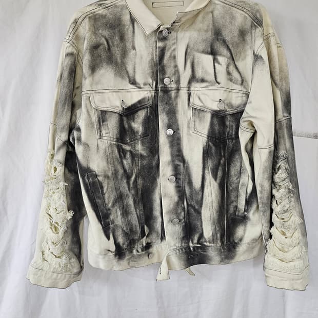 NAME FUNY GUERRILLA 워싱 빈티지 데님자켓