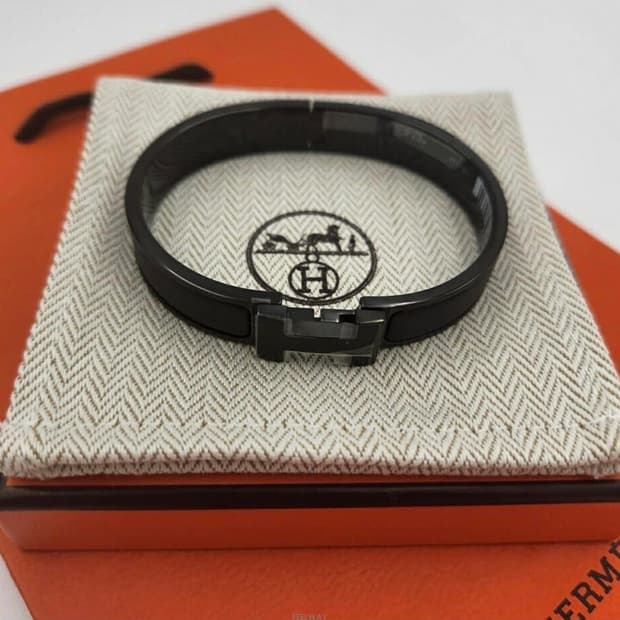 [풀구성품] 에르메스 클릭아슈 쏘 누아 팔찌 T2