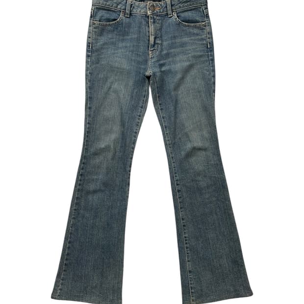 vintage y2k low rise bootcut denim pants