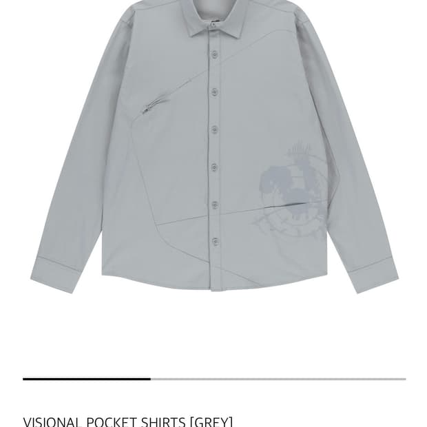 산산기어 셔츠 판매합니다!(새제품,size1)
