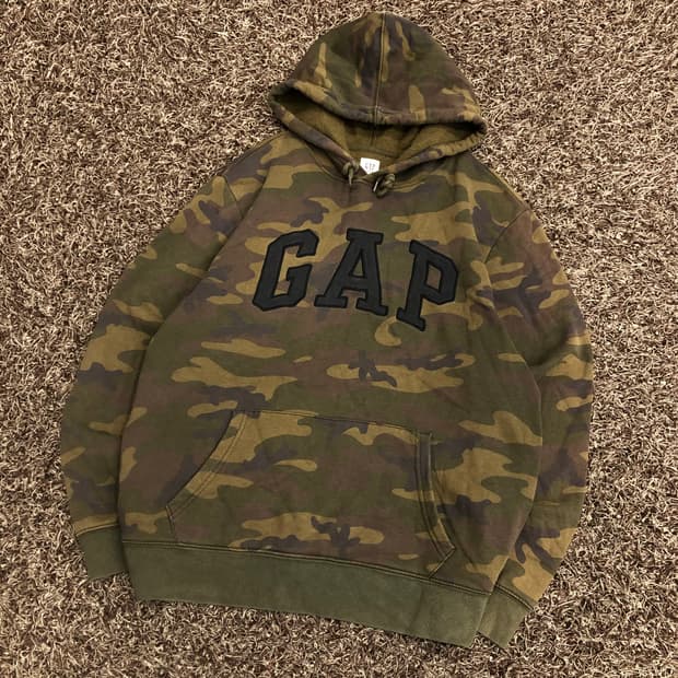 GAP 갭 카모 후드티