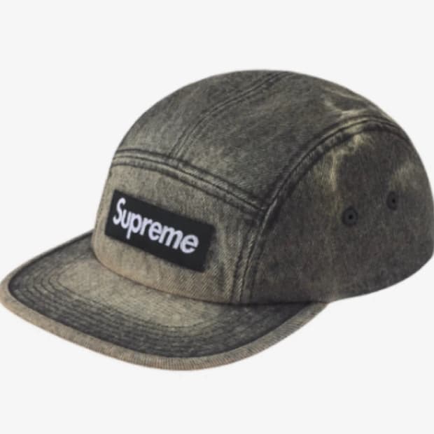 슈프림 데님 캠프캡 FW25
