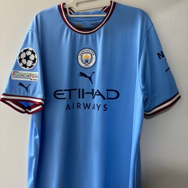 22/23 맨체스터 시티 홈 레플리카 유니폼 XL
