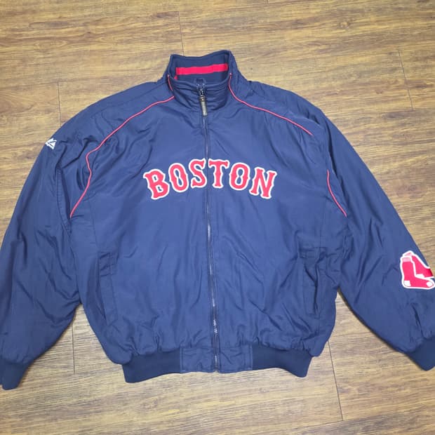 마제스틱 보스턴레드삭스 자켓