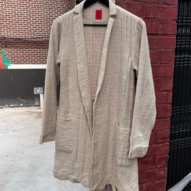 Issey Miyake by Haat 블렌드 가디건 자켓 