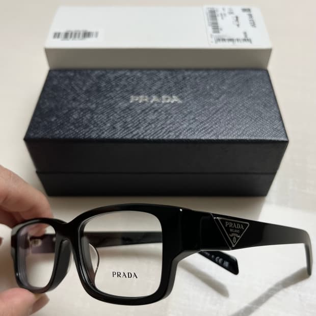 프라다 안경 VPR 07Z-F 블랙
