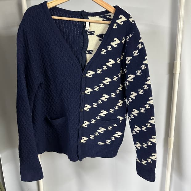 문수권 패턴 가디건