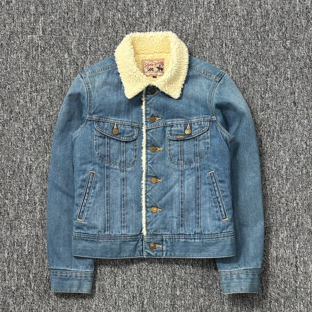 Lee 스톰라이더 양털 데님 자켓 M