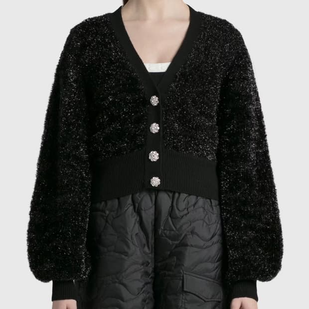 M 가니  GANNI 스파클 가디건