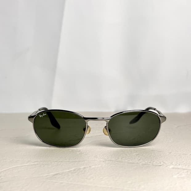 빈티지 레이밴 메탈 오벌 선글라스 Ray-Ban Metal Oval Su