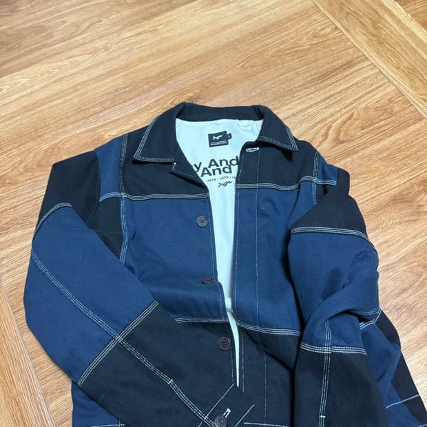 [L] I4P 컬러블럭 자켓