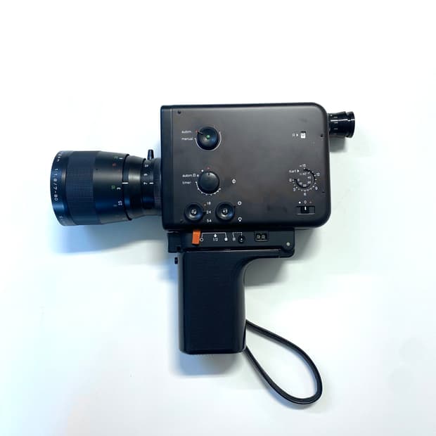 브라운 디터람스 Nizo S801 슈퍼8 필름 카메라