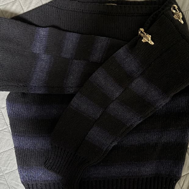 라프시몬스 보트넥 버클니트 M