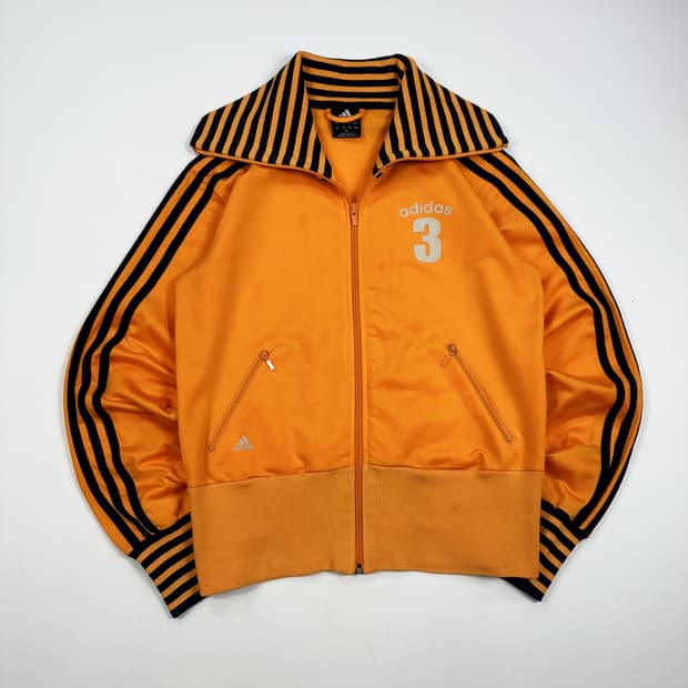 아디다스 올드스쿨 y2k 여성 트랙탑 져지 오렌지 여성L