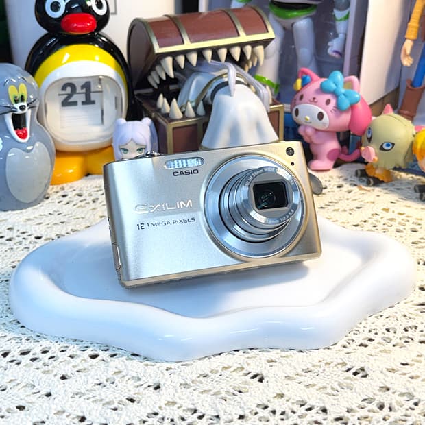 한글지원💕메이크업 기능, 태연픽 카시오 Exilim Z400 골드
