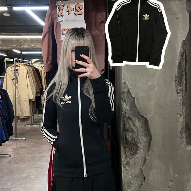 아디다스 유로파 져지 블랙 95  #csz3090