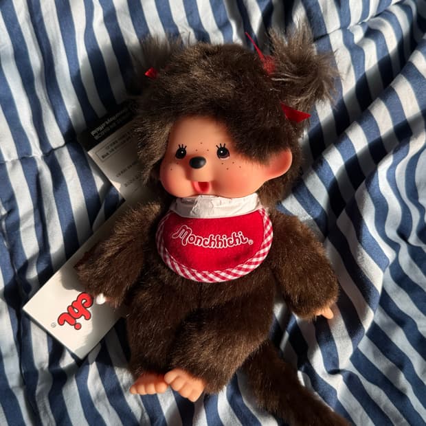 몬치치 프리미엄 스탠다드 트윈 테일 s 걸 브라운 