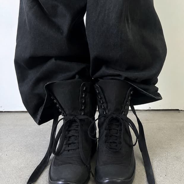 Prada sports 아메리칸컵 택티컬 부츠 하이