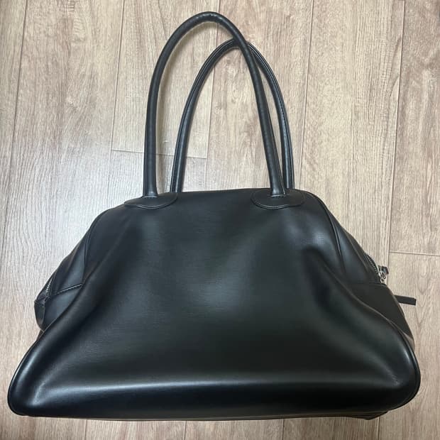 크리스틴프로젝트 투지퍼백 블랙