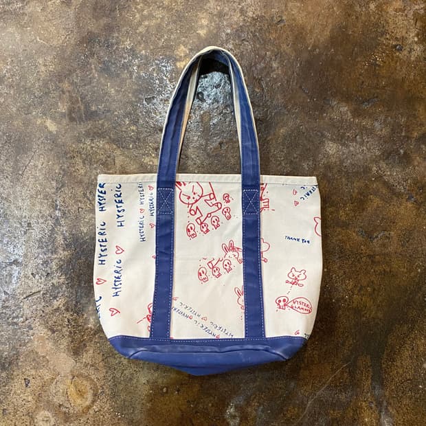 히스테릭글래머 캔버스 토트백