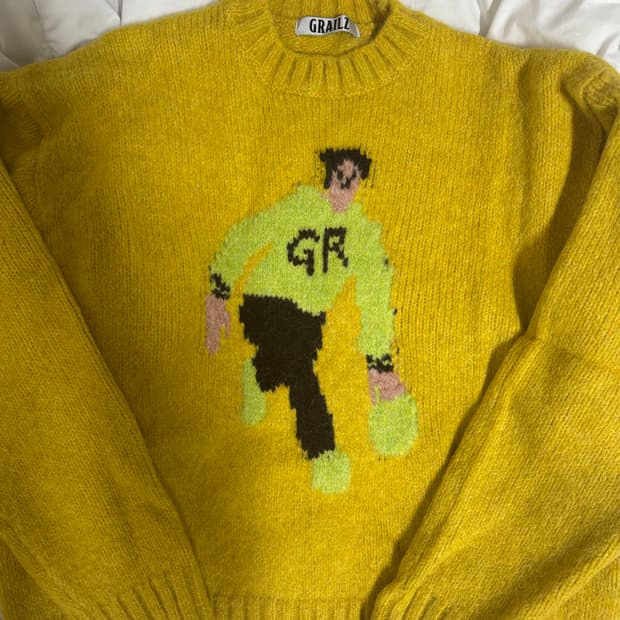 SPARE SHOT MOHAIR KNIT 1사이즈