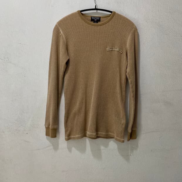 🌊Polo Jeans waffle long-sleeve