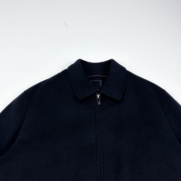 VTG 빈티지 블랙 모직 블루종 자켓 (M)