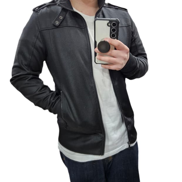 95 캘빈클라인 바이커 자켓