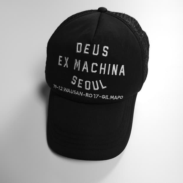 데우스 엑스마키나 서울 에디션 메쉬 볼캡 블랙 (OS)