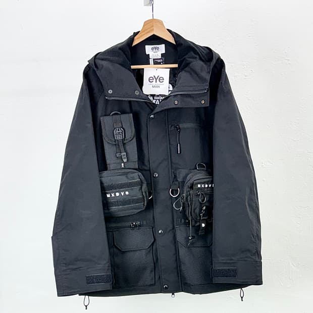 준야 와타나베 x mxdvs 25ss 컬렉션 밀리터리 후디 자켓