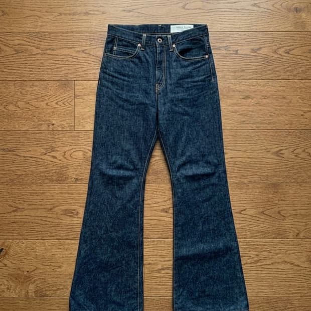 14oz 오카벨보 5p 플레어 데님